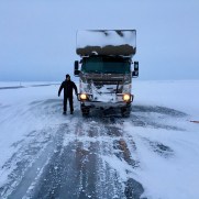 Fuso Canter 4x4 Sturm auf Island