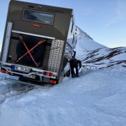 Fuso Canter 4x4 Island Schnee