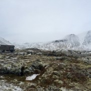 Fuso Canter 4x4 auf Island im Winter