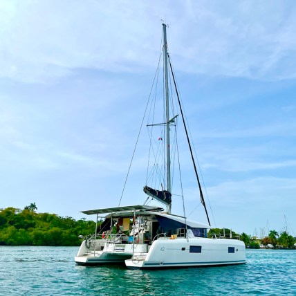 Ankerplatz vor Bocas Town, Panama