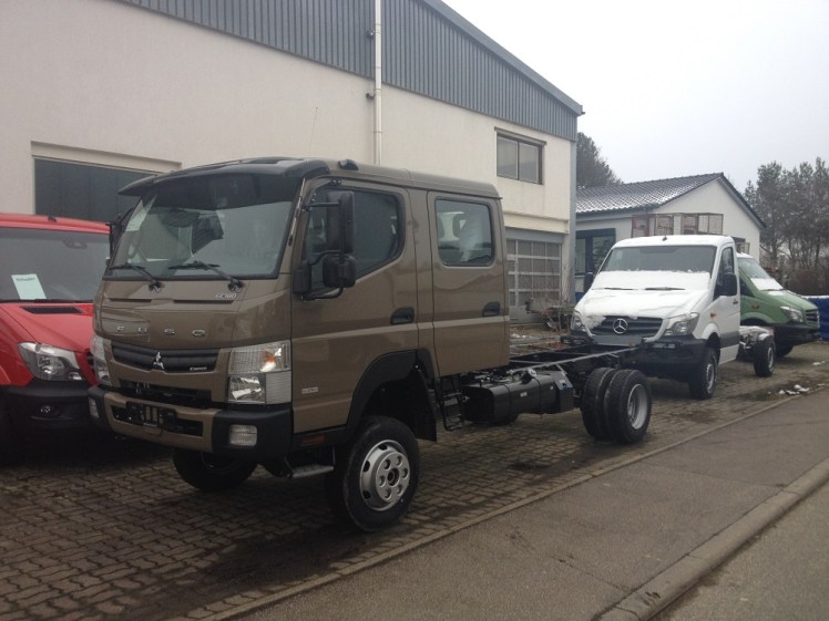Fuso Canter 4x4 - Das Fahrgestell