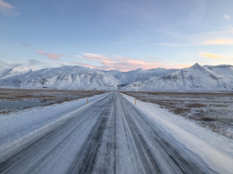 Auf dem Weg durch Island