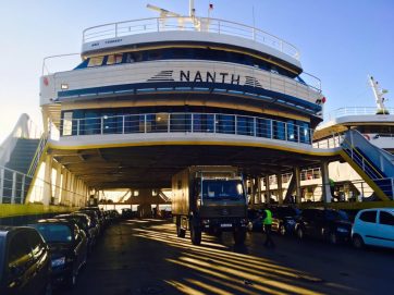 Auf der Fähre nach Korfu