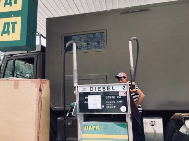 Tankstelle in Kalai Chumb