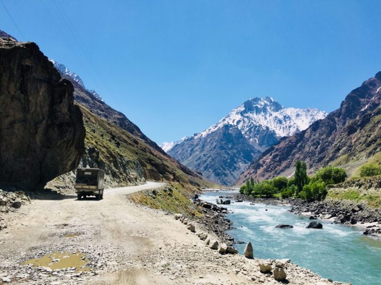 Auf dem Pamir Highway
