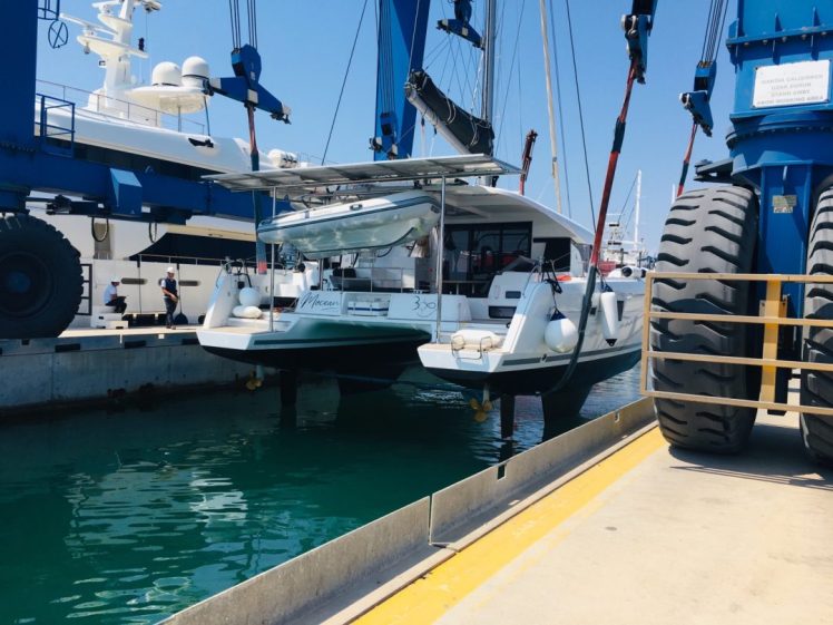 MOCEAN wird zu Wasser gelassen