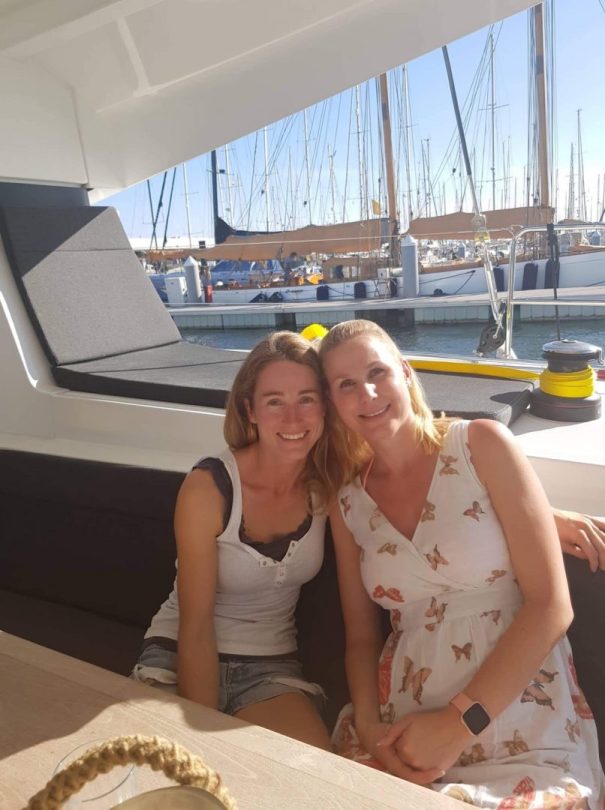 Glücklicher Zufall: Treffen mit Anja aus der Grundschule