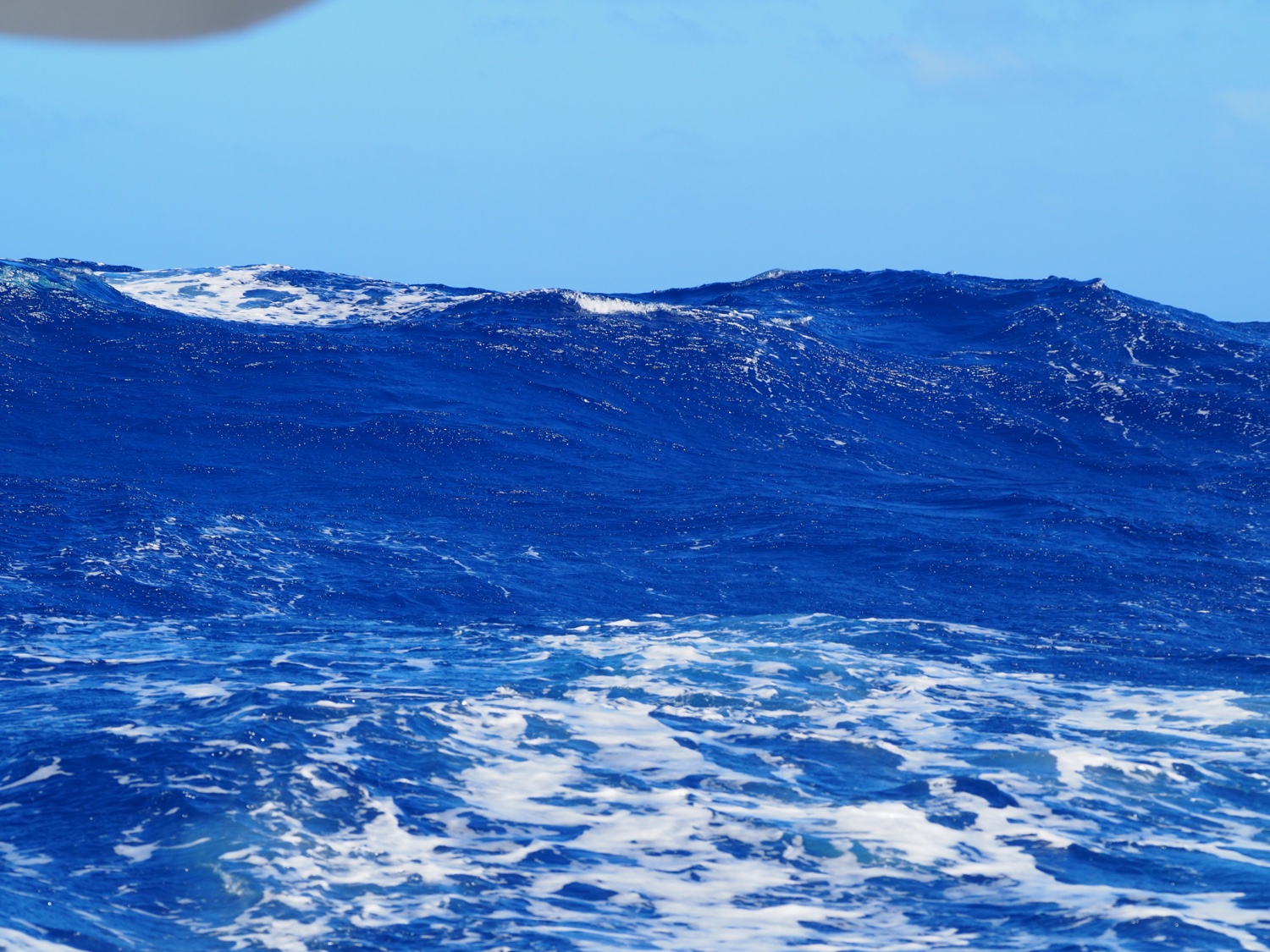 Hohe Wellen auf dem Atlantik